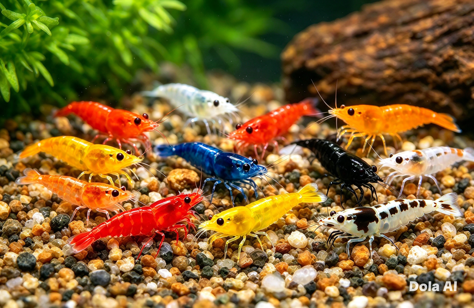 Neocaridina Davidi (Camarão Neocaridina)
