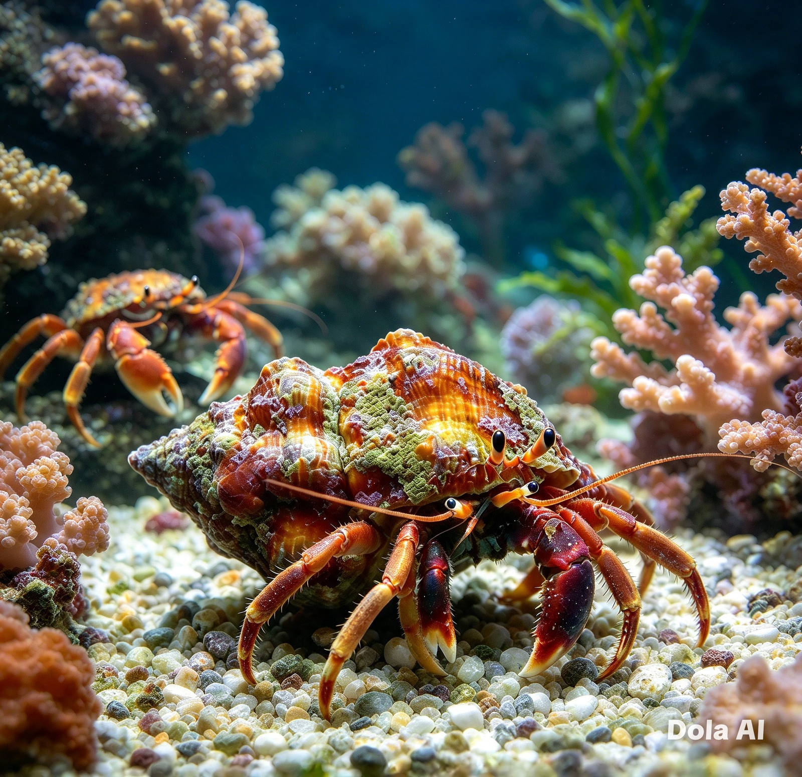 Calcinus Sp. (Paguro Pata Amarela)