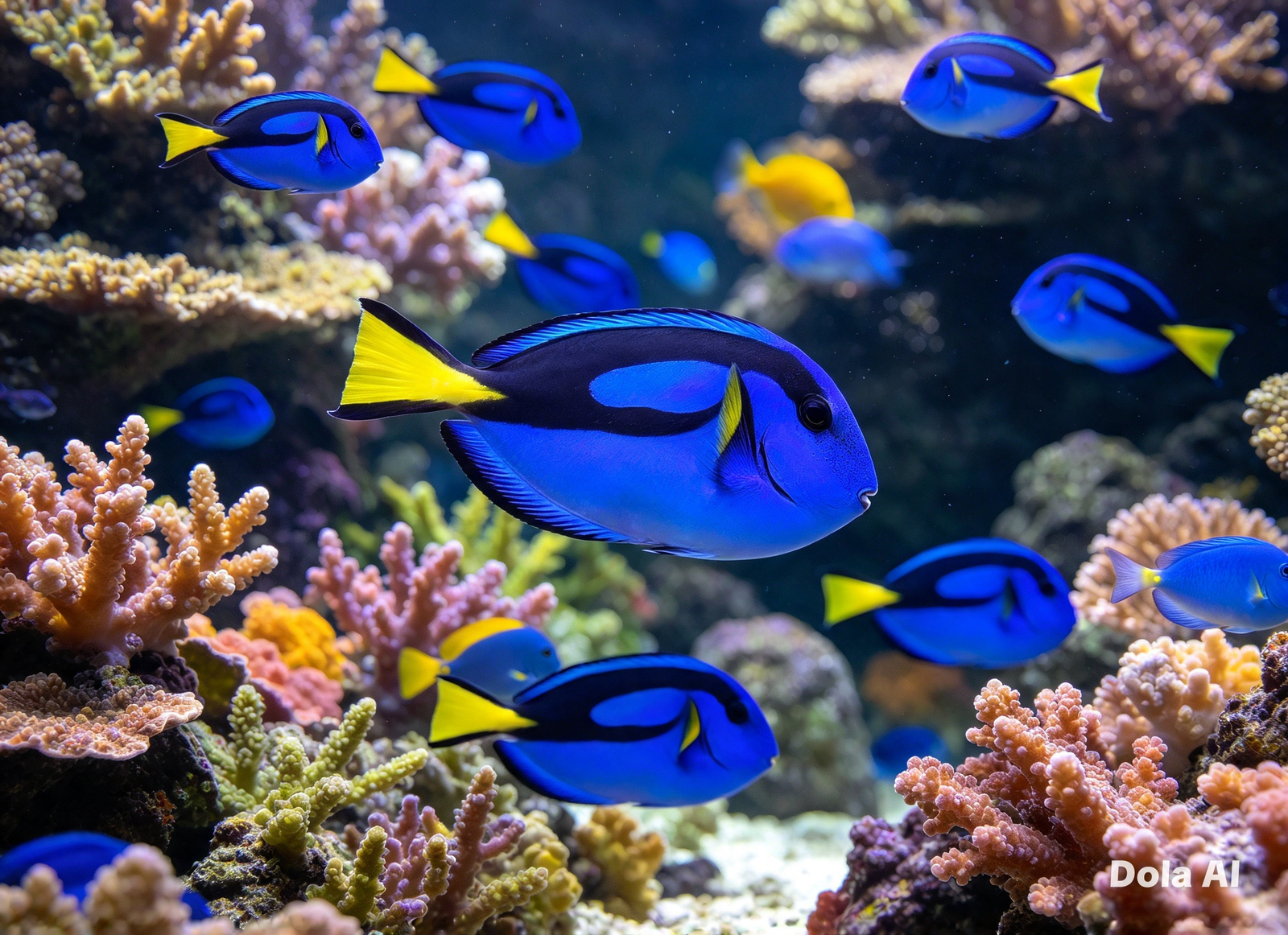 Paracanthurus Hepatus (Cirurgião Patela)